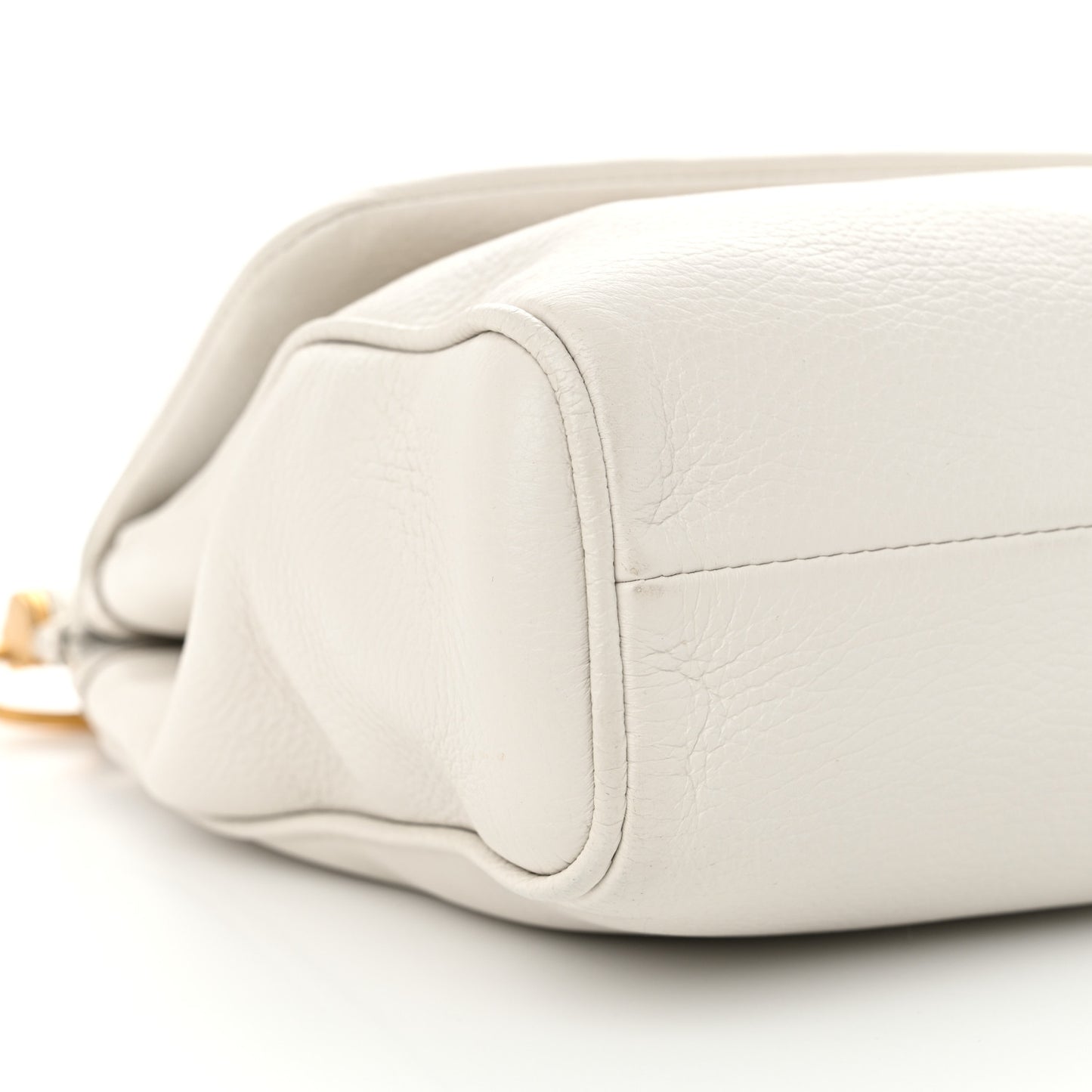 Calfskin Medium Miss Sicily Satchel White