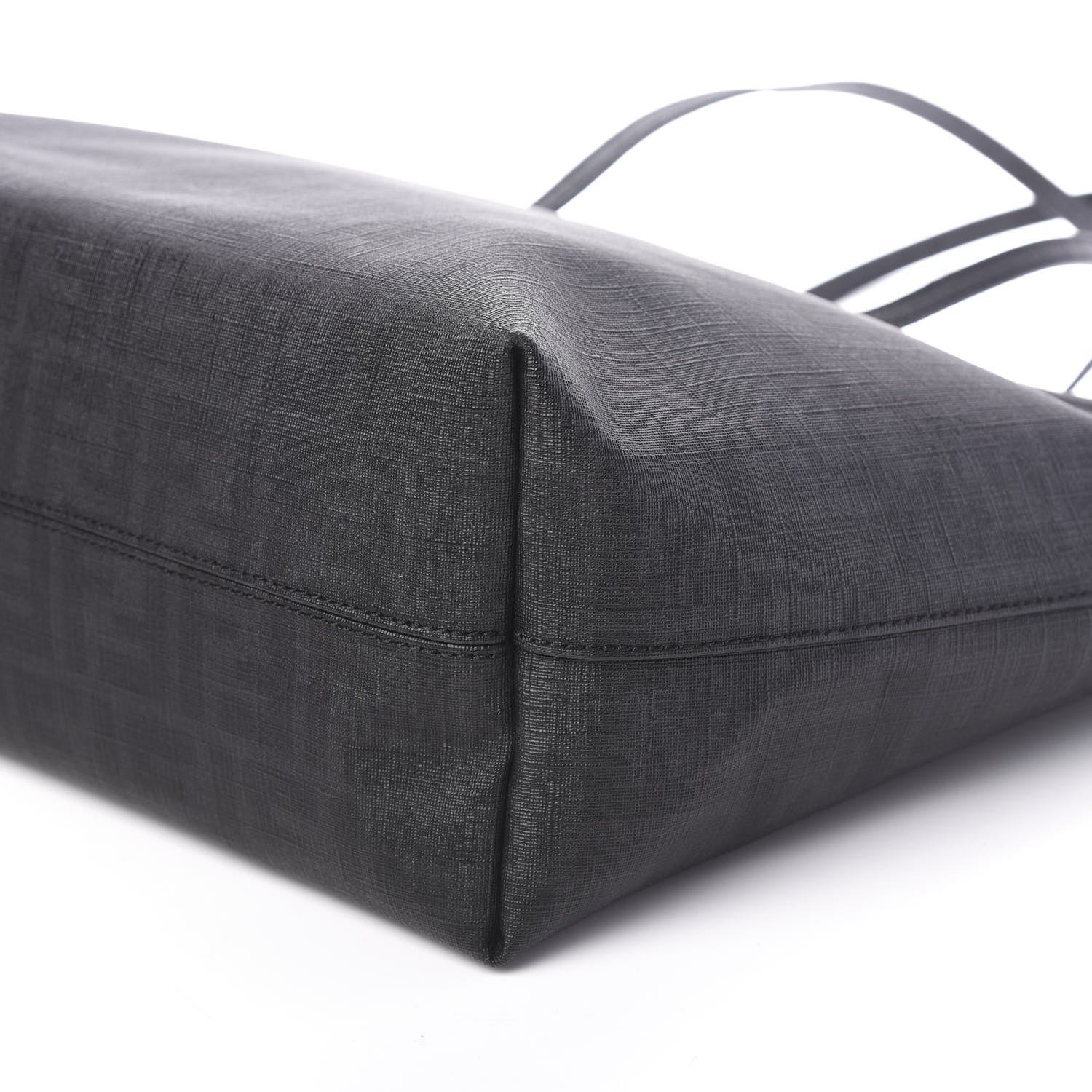 Fendi Zucca Spalmati Small Roll Tote Black 8 of 9