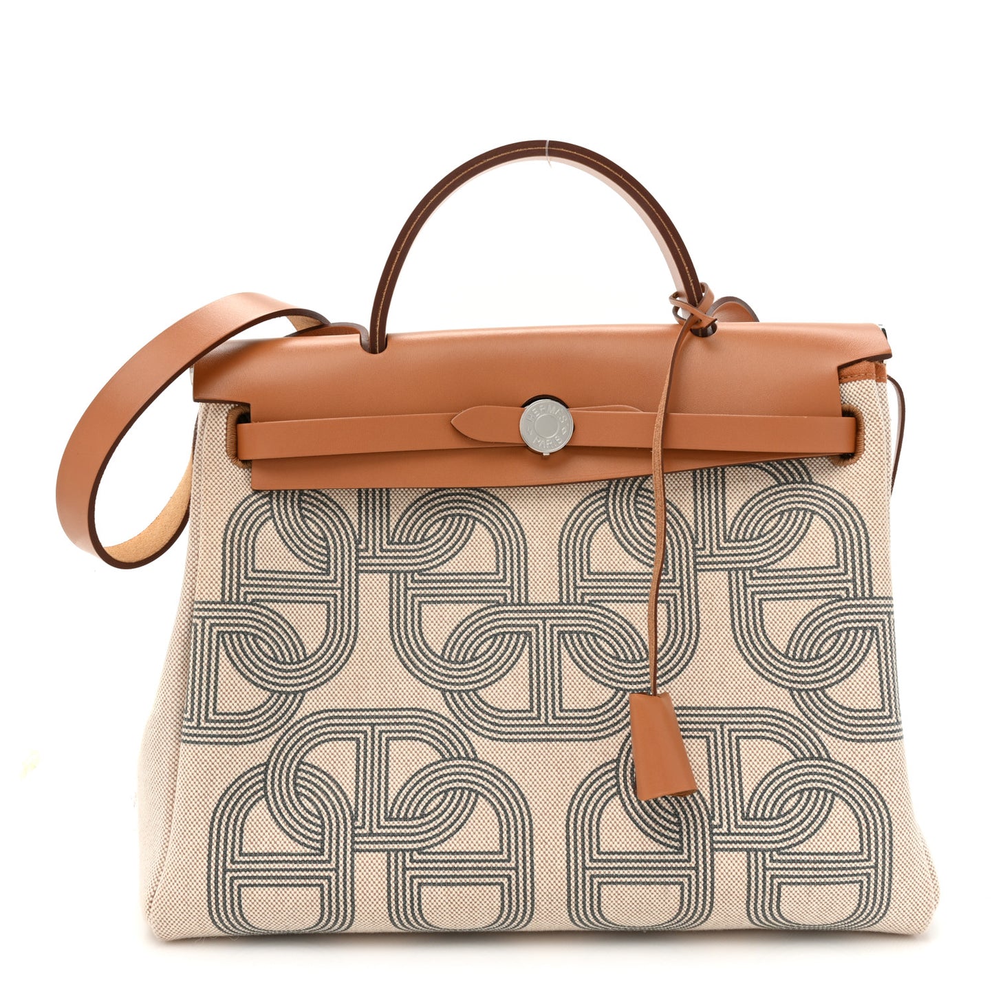 H Plume Canvas Vache Hunter Circuit 24 Herbag Zip Retourne 31 Gris Meyer Ecru Beige Naturel