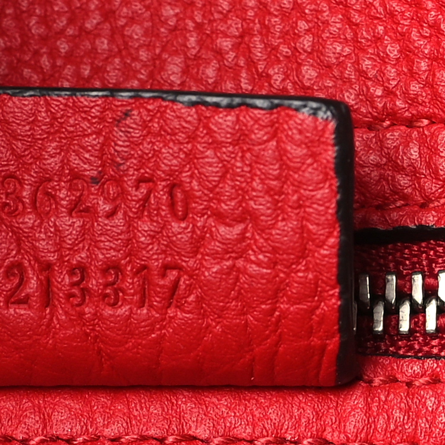 Gucci Soft Calfskin Medium Jackie Top Handle Bag Hibiscus Red 7 of 14