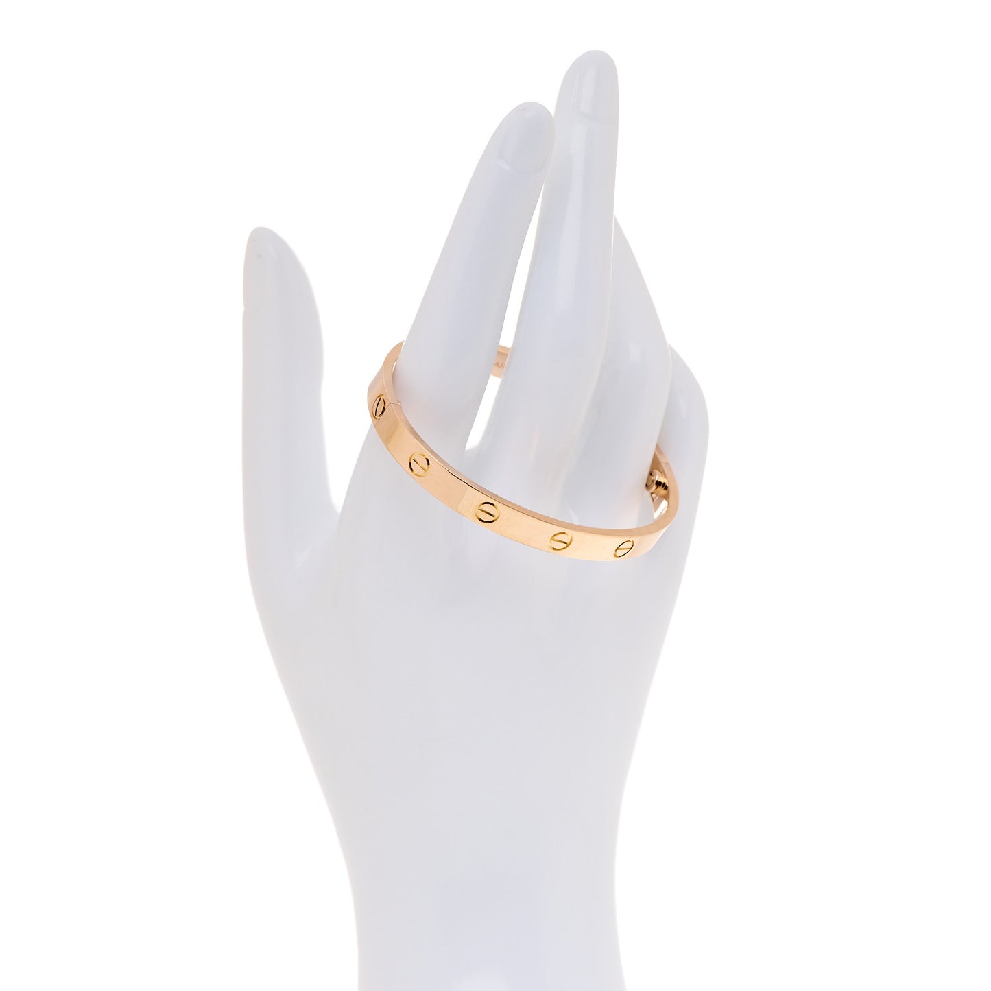 18K Pink Gold LOVE Bracelet 17