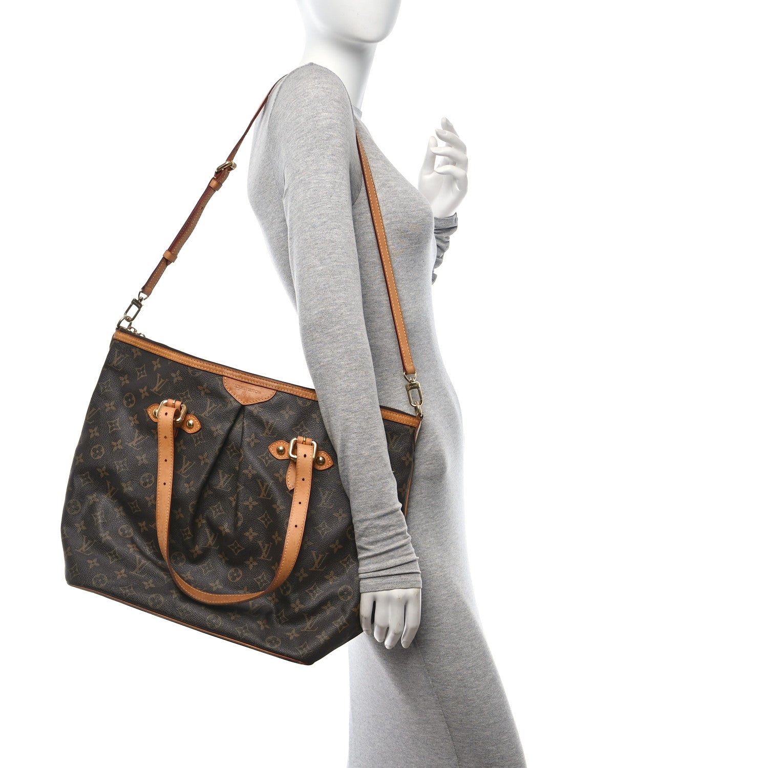 Louis Vuitton Monogram Palermo GM 2 of 14