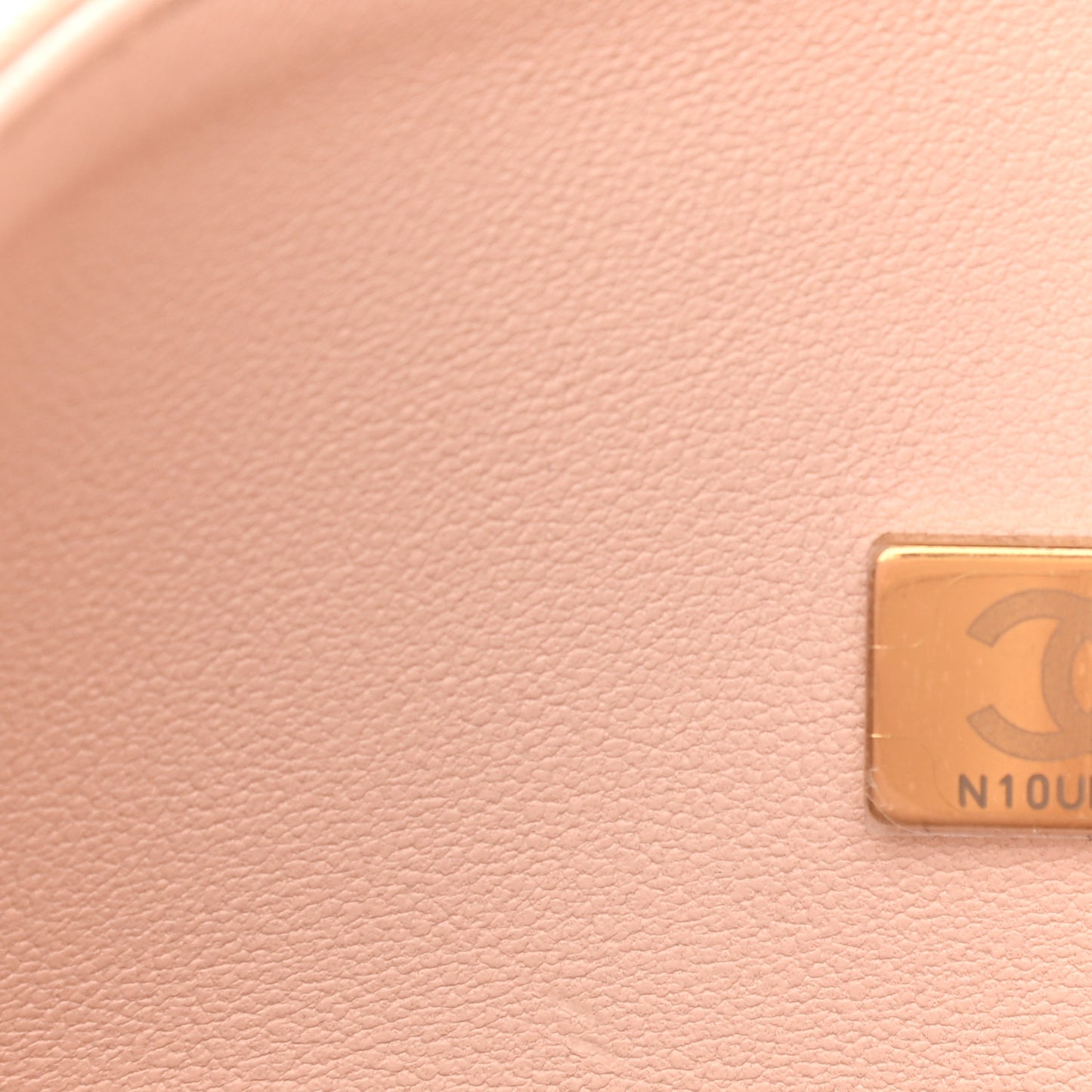 Caviar Quilted Medium Double Flap Light Beige