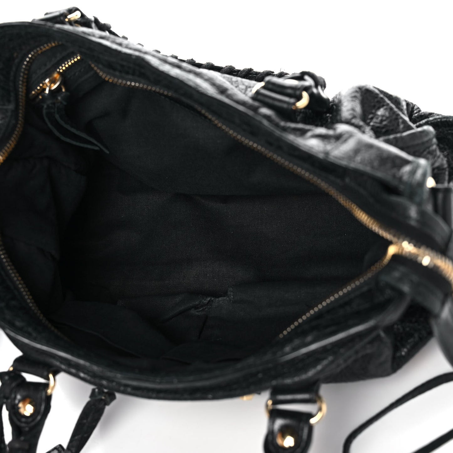 Agneau Classic Gold Hardware S City Black