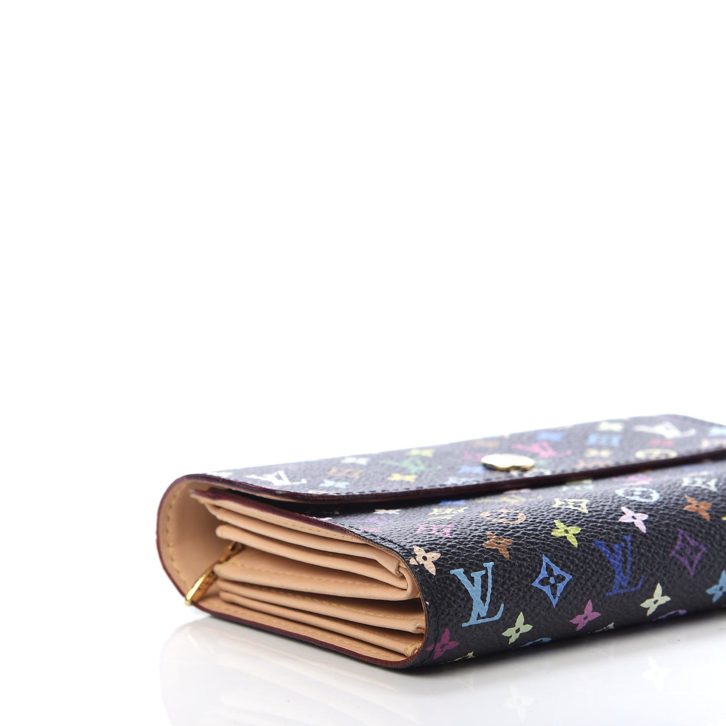 Monogram Multicolor Alexandra Wallet Black