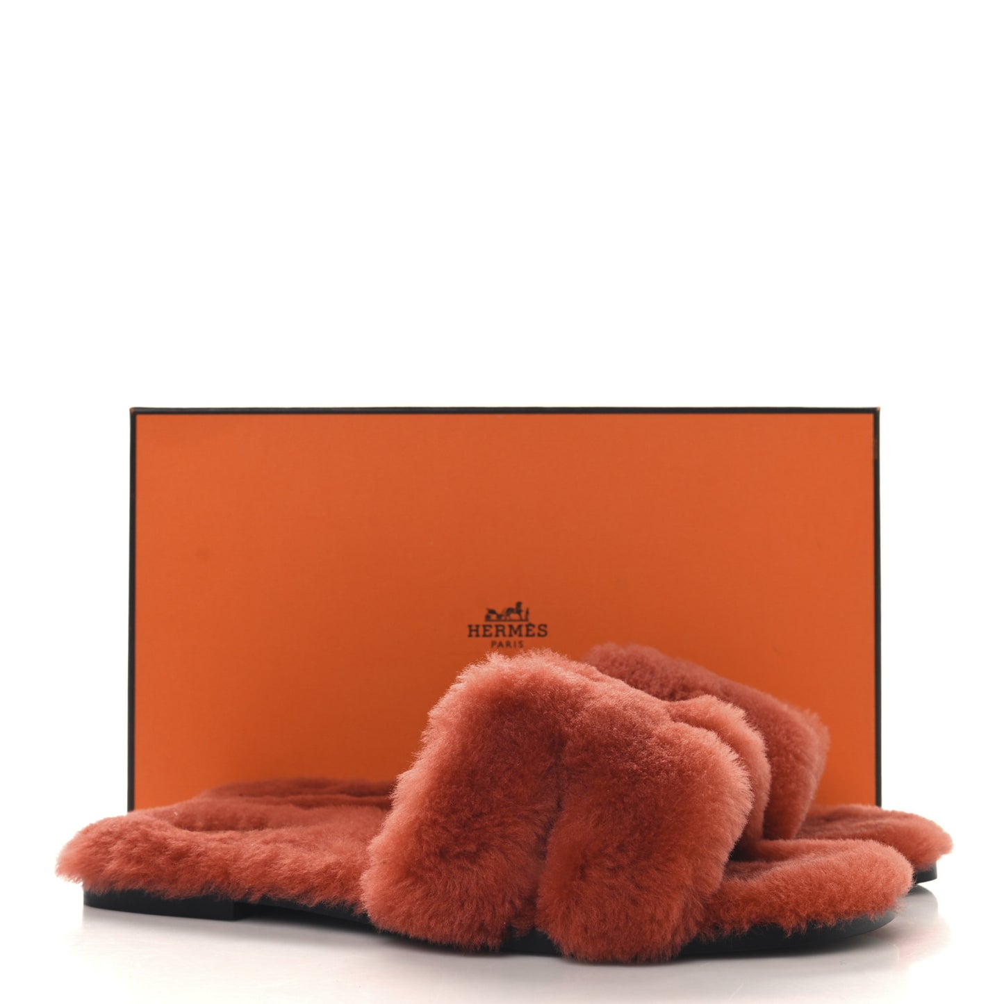 Woolskin Oran Sandals 38.5 Orange