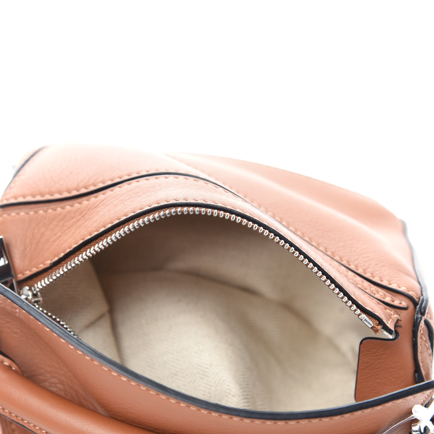 Calfskin Mini Puzzle Bag Tan