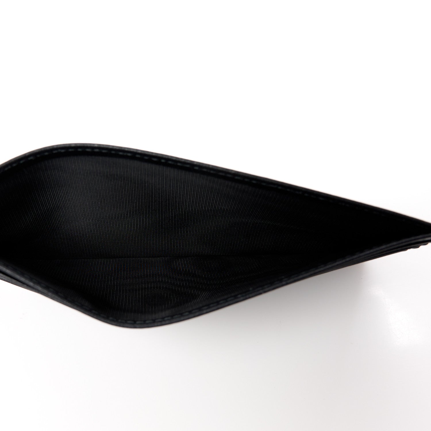 Christian Dior Lambskin Cannage Lady Dior Pouch Black 9 of 15