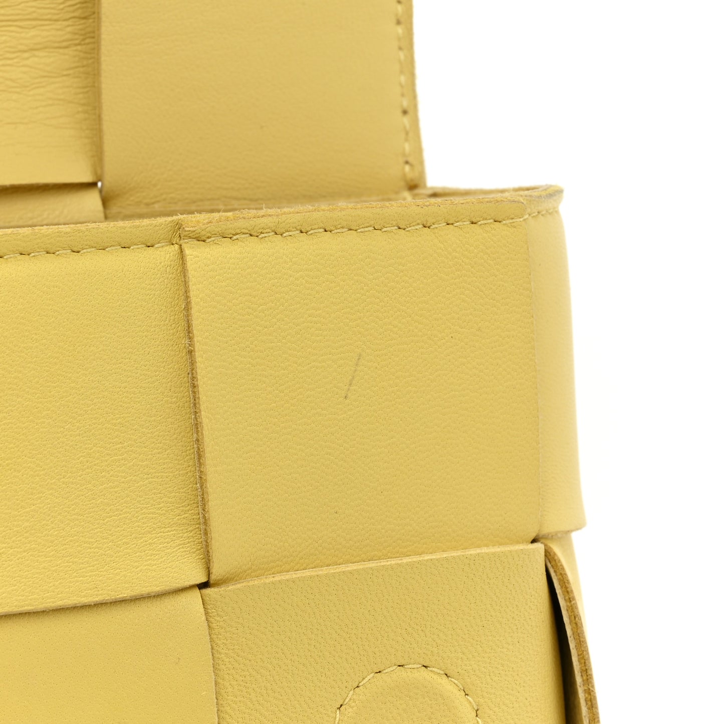 Nappa Maxi Intreccio The Belt Cassette Bag Butter