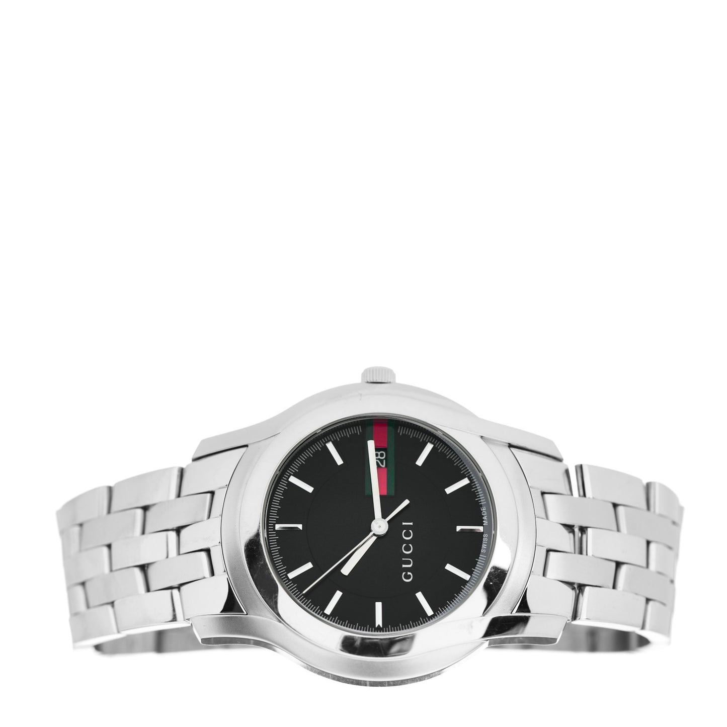 Stainless Steel 38mm 5500 G-Class Automatic Watch Black