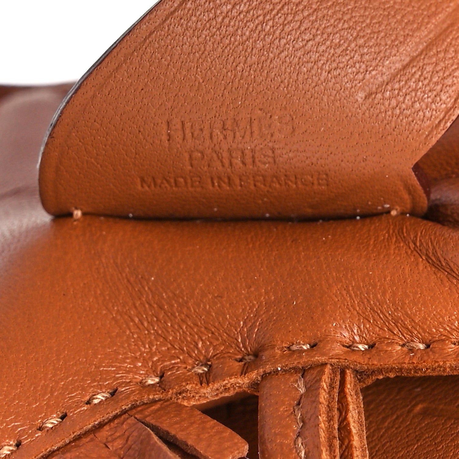 Hermes Milo Lambskin Swift Grigri Rodeo Pegase Horse Bag Charm PM Gold 3 of 4