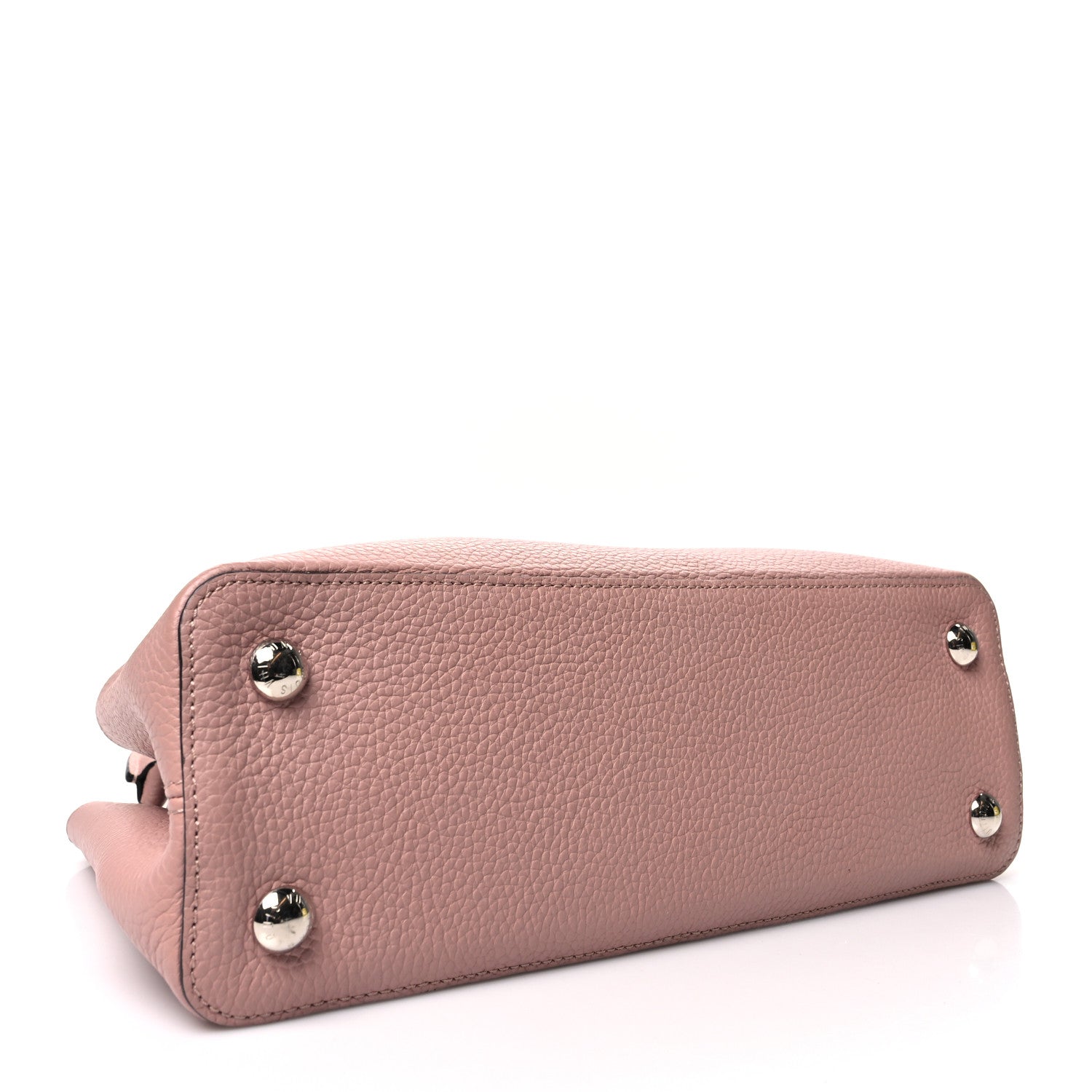Louis Vuitton Taurillon Capucines PM Magnolia 4 of 12