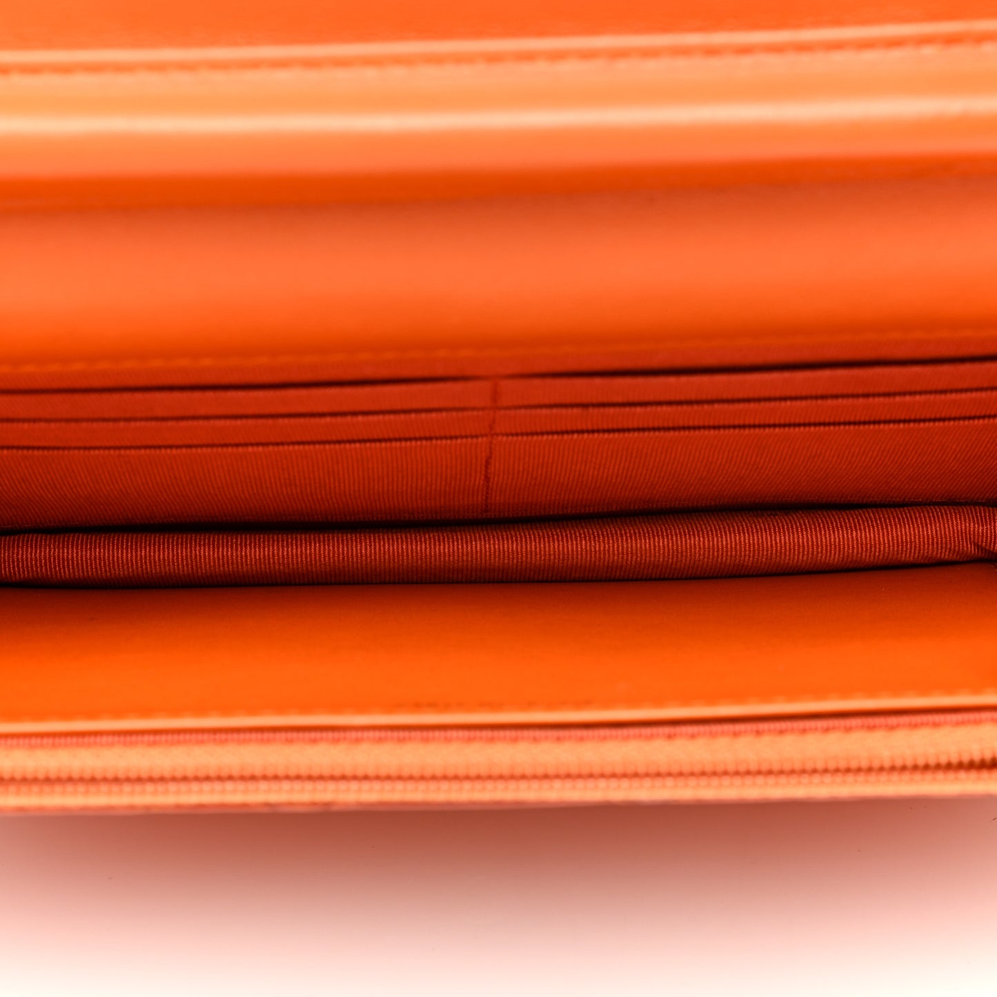 Snakeskin Wallet On Chain WOC Orange