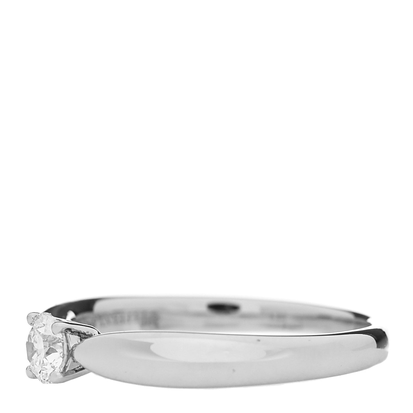 Platinum Diamond .20ct Harmony Solitaire Engagement Ring 49 5
