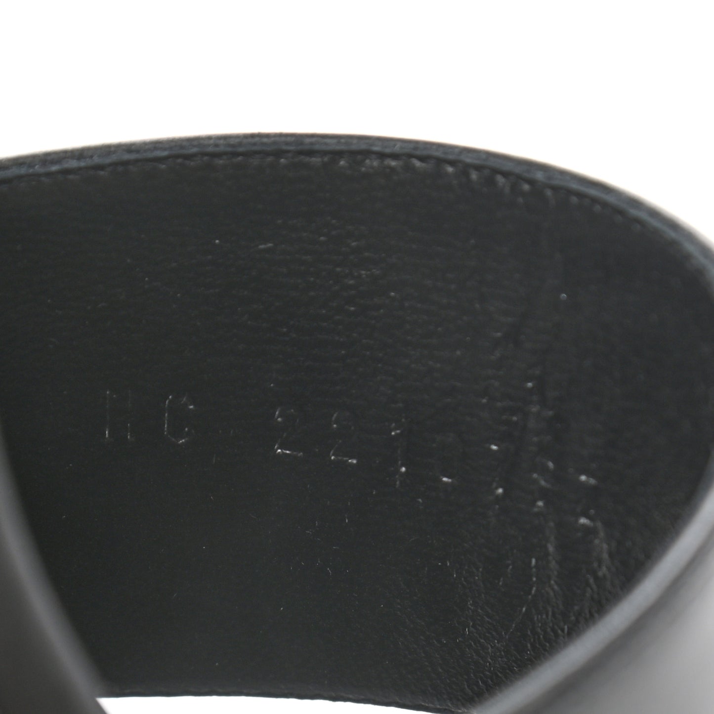 Calfskin Elancee 90 Sandals 36.5 Black