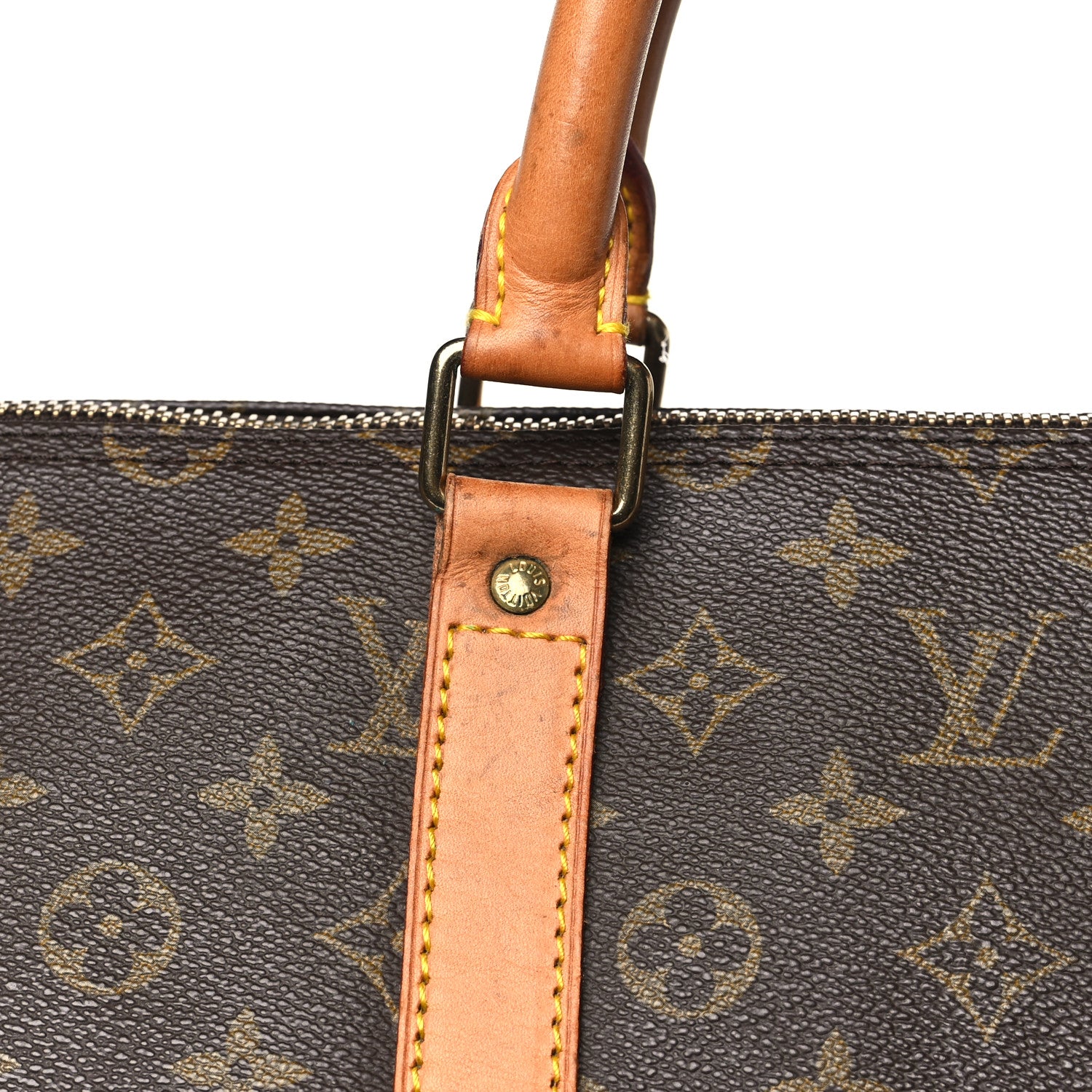 Louis Vuitton Monogram Keepall Bandouliere 55 11 of 12