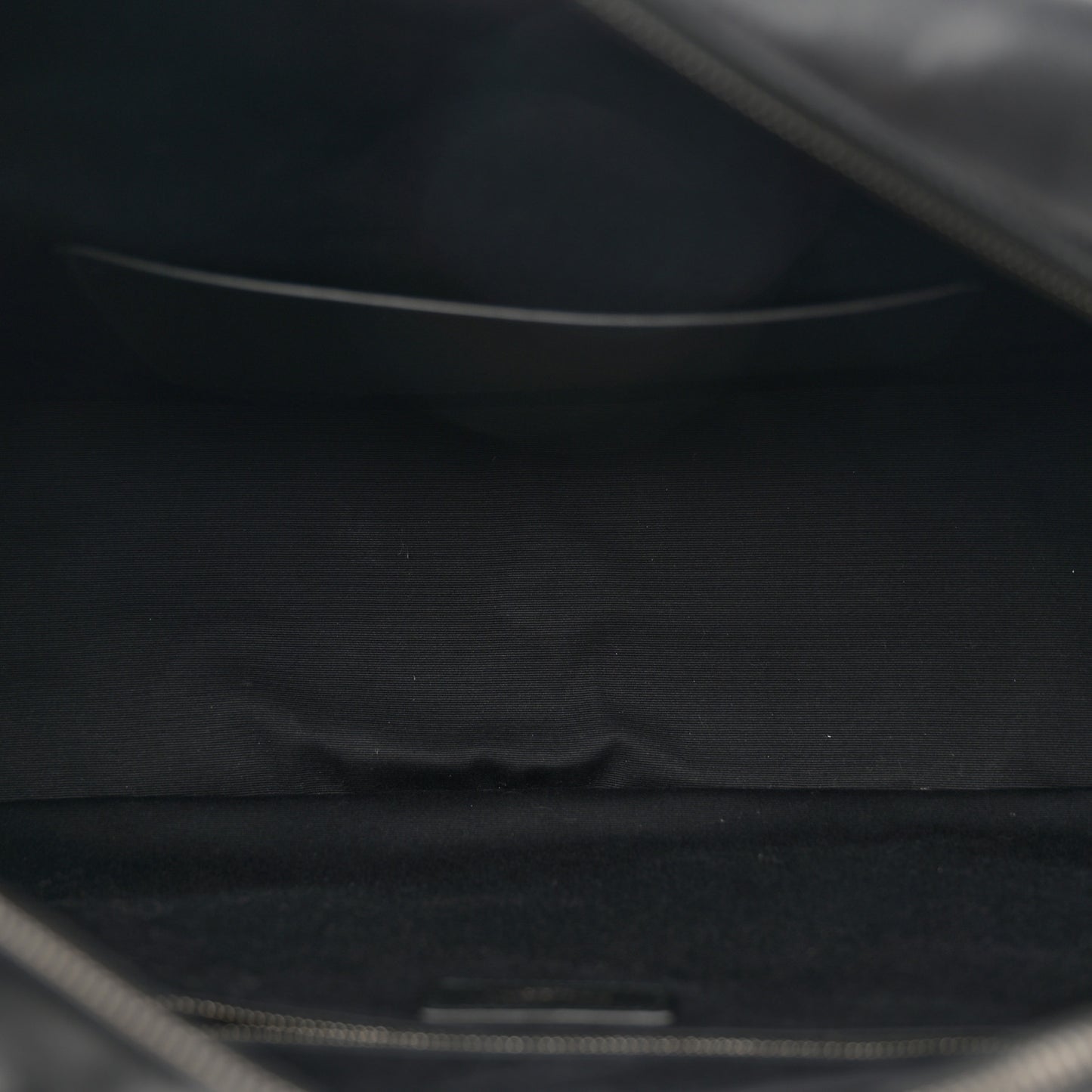 Calfskin Medium Miles Logo Bowler Duffel Bag Black