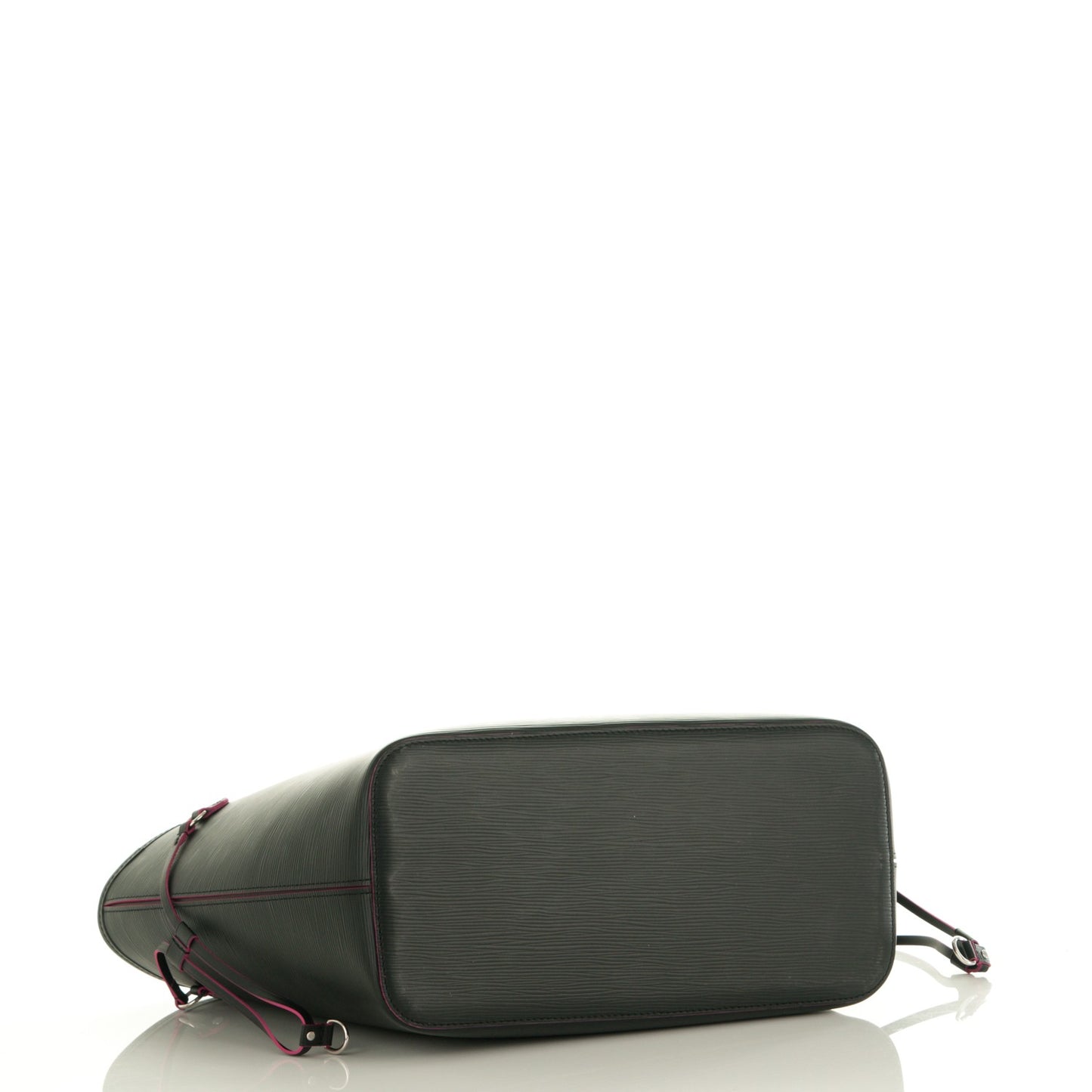 Epi Neverfull MM Black Hot Pink