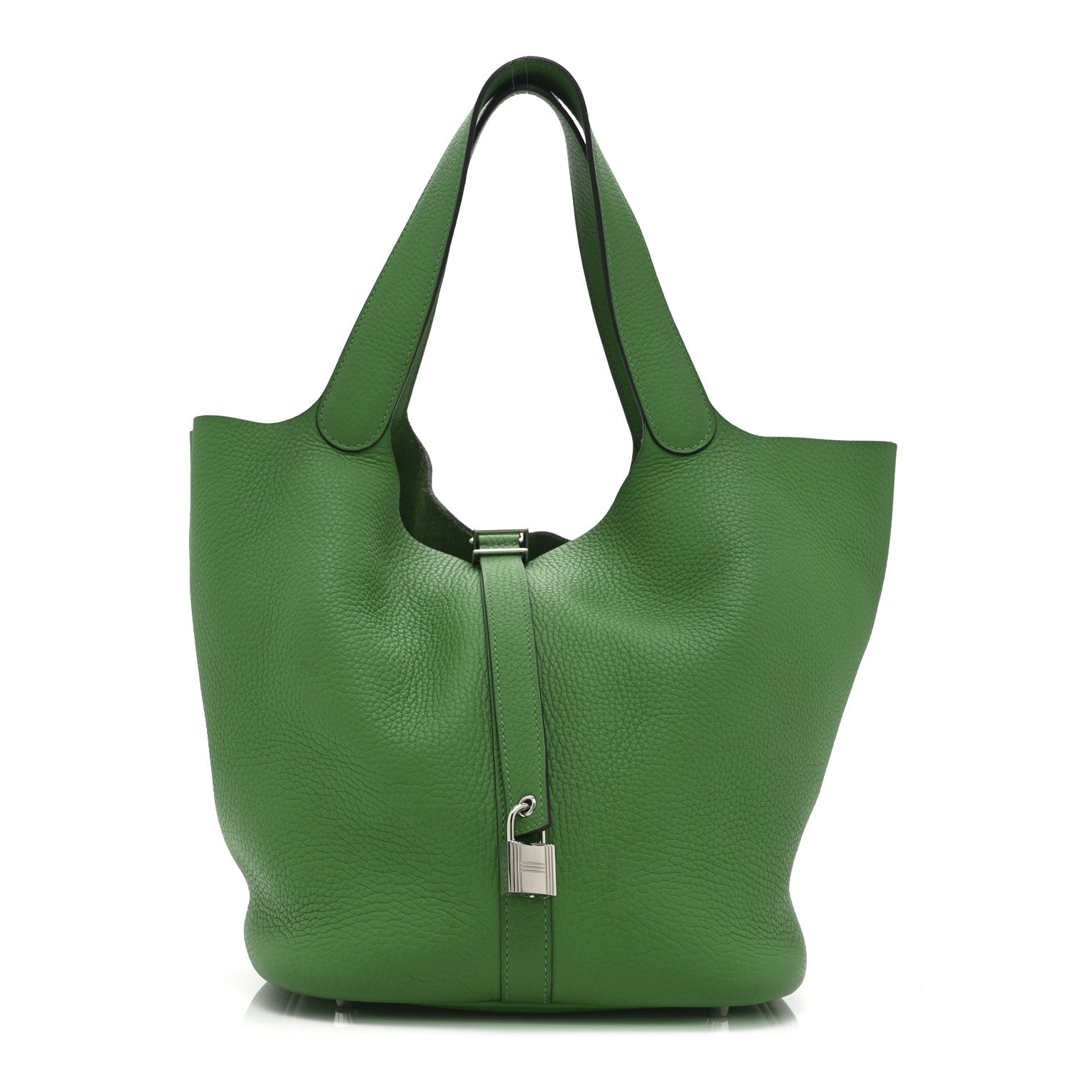 Hermes Taurillon Clemence Picotin Lock 26 GM Bamboo 1841398