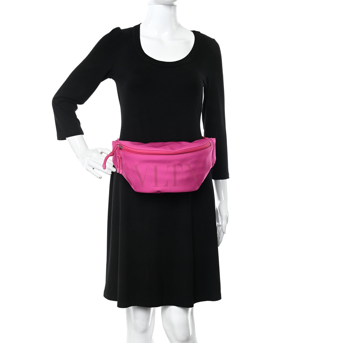 Nylon VLTN Belt Bag Pink PP