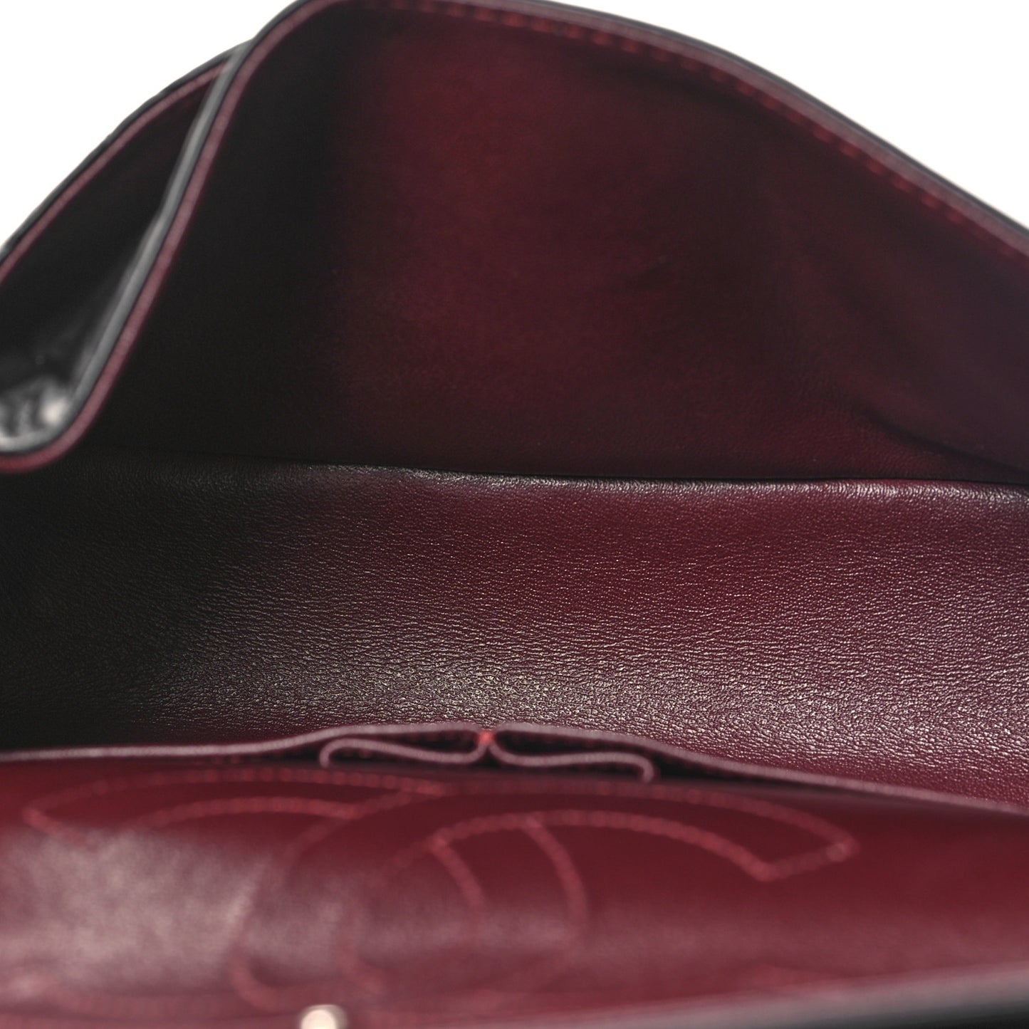 Aged Calfskin Space Charms 2.55 Reissue 225 Flap Black