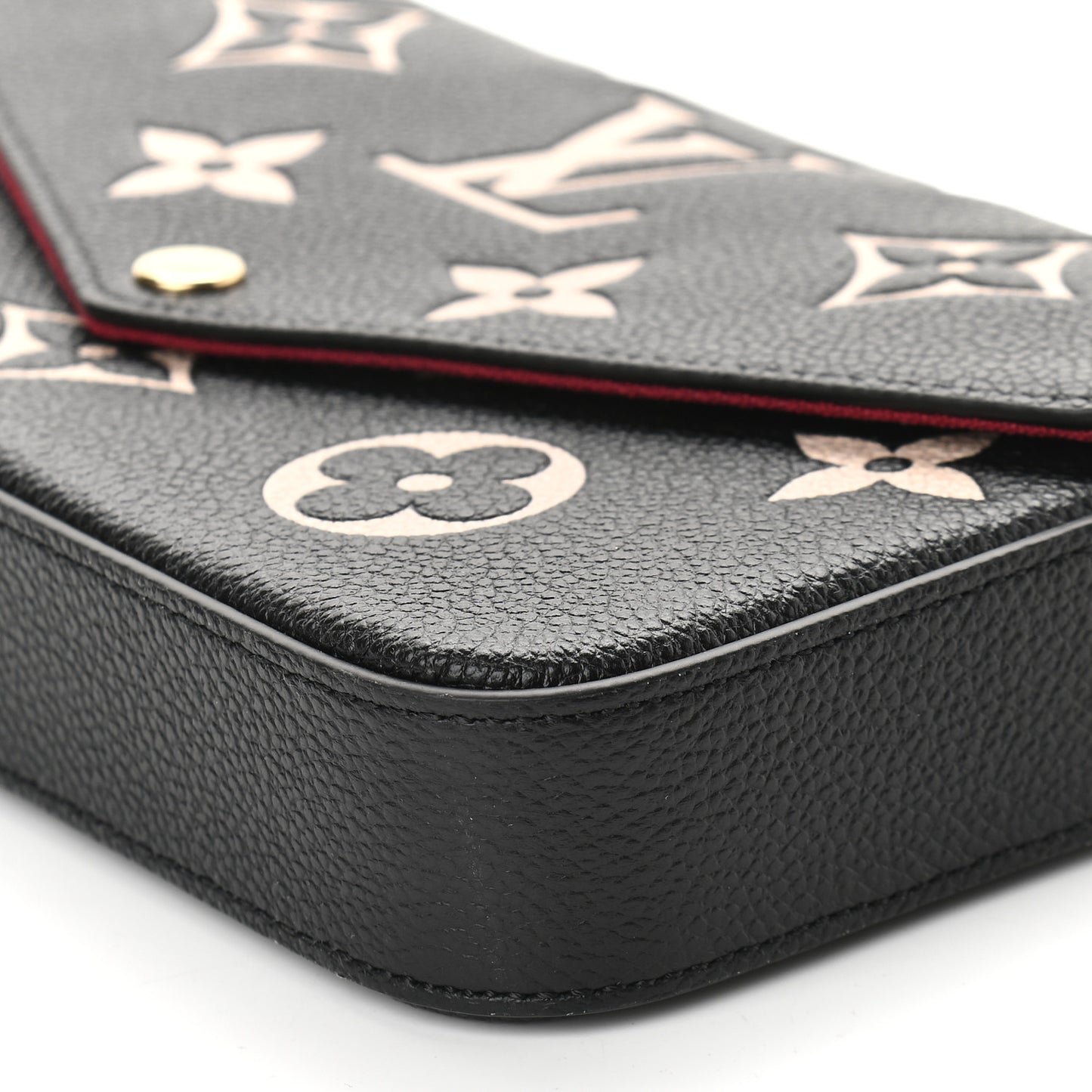 Empreinte Monogram Giant Felicie Pochette Black Beige