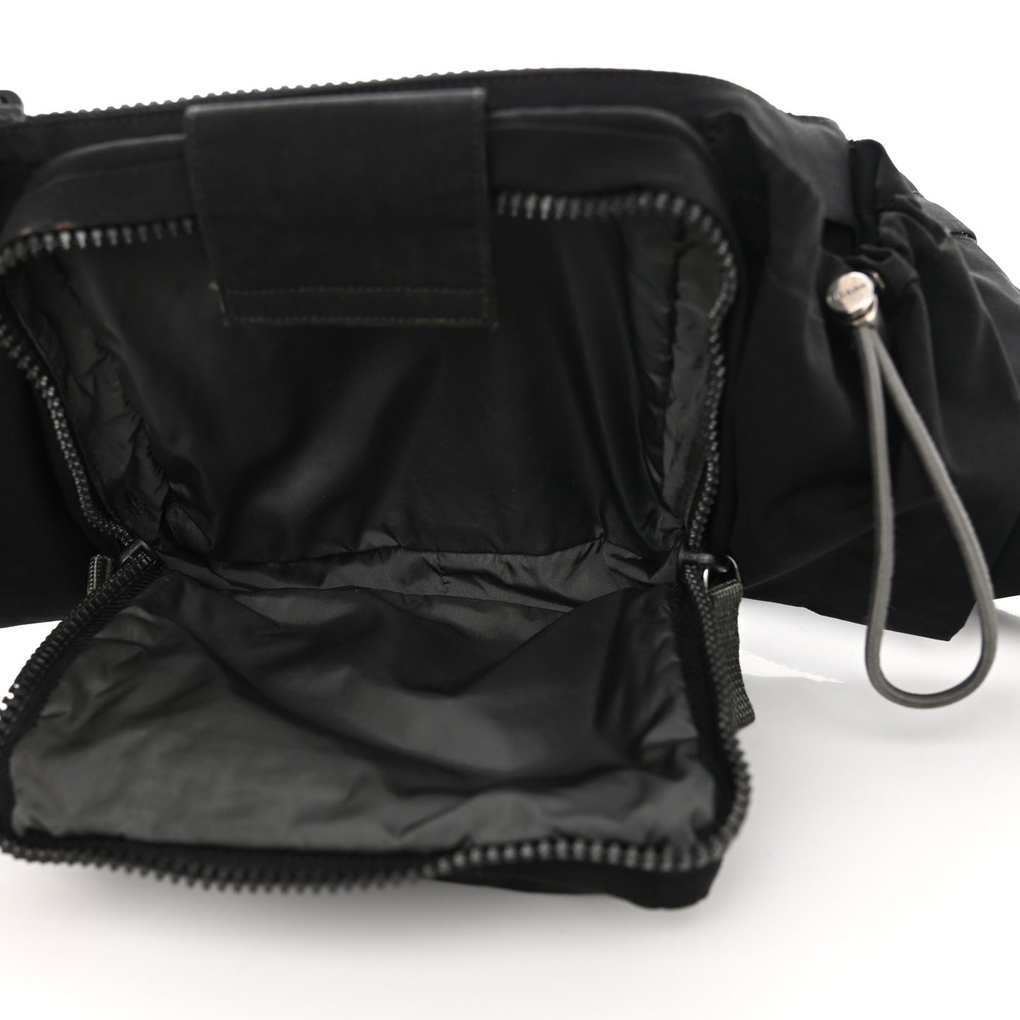 Tessuto Nylon Belt Bag Black