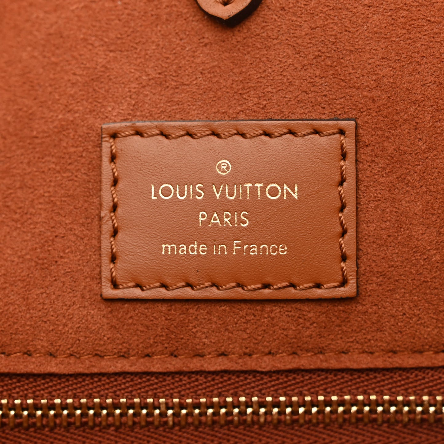 Calfskin Monogram Fold Tote PM Cerise Cream Black