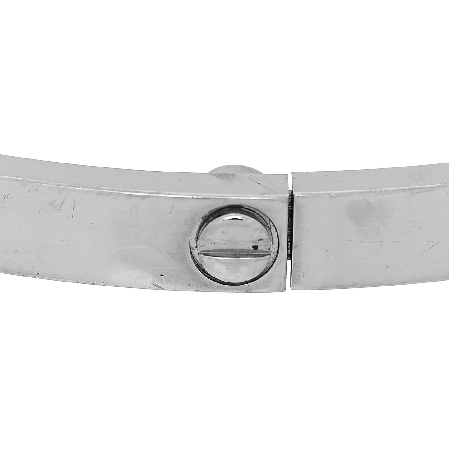 18K White Gold Small LOVE Bracelet 18