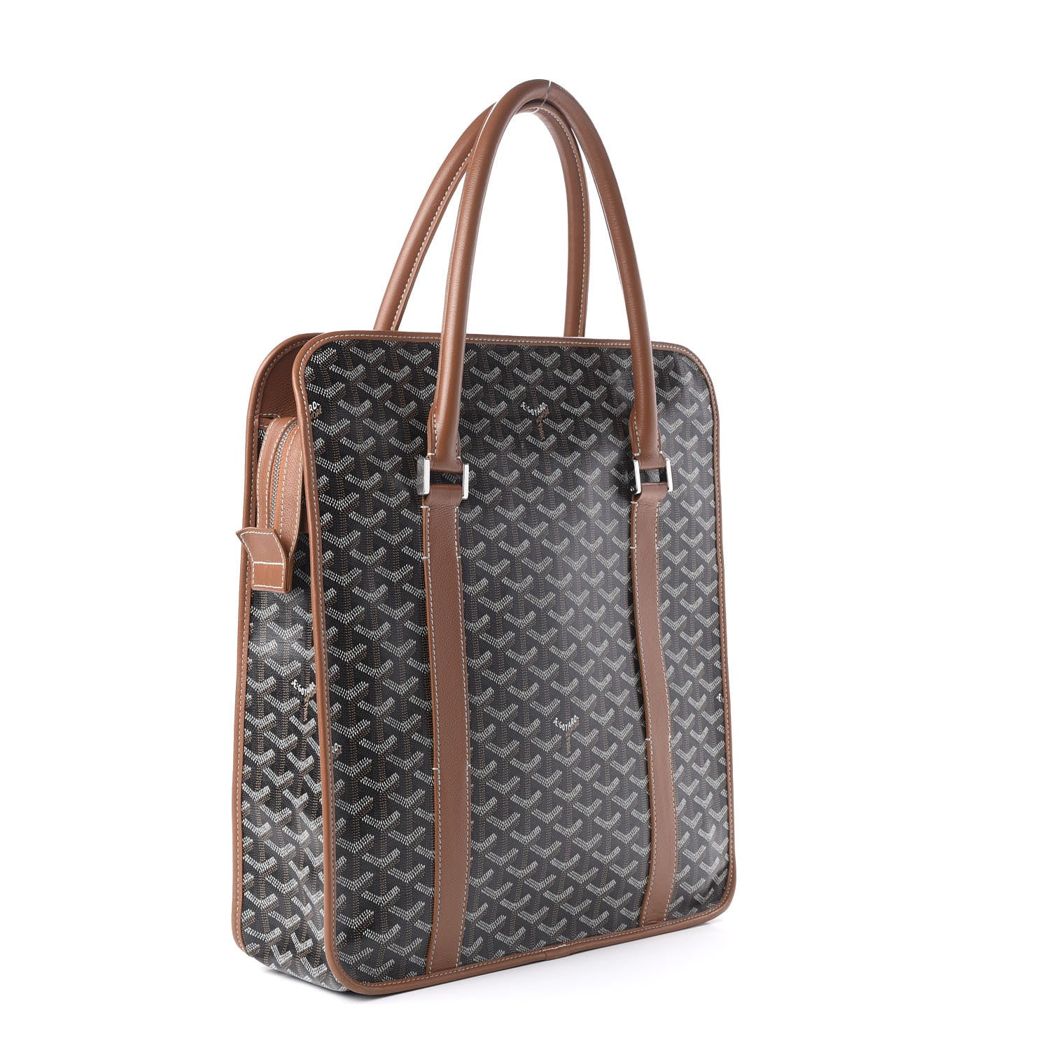 Goyard Goyardine Bourgogne Black Gold 3 of 10