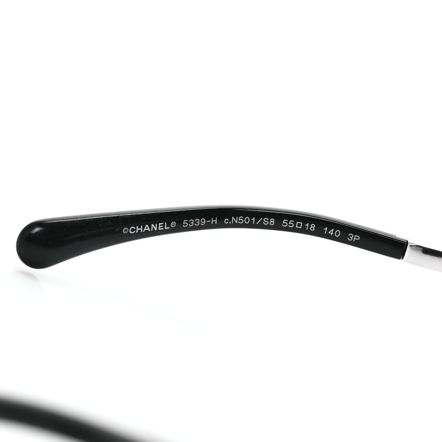 Acetate Polarized Butterfly Winter Pearl Sunglasses 5339-H Black