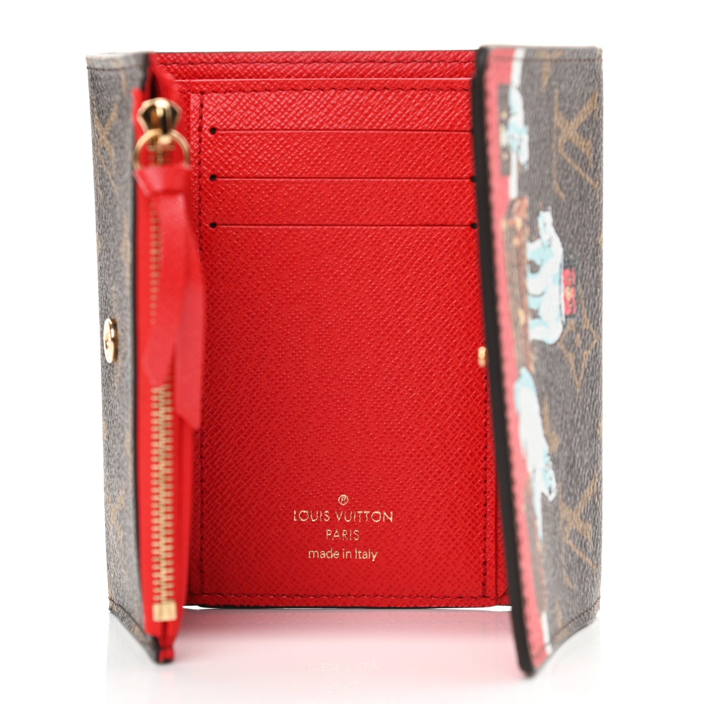 Monogram 2017 Christmas Animation Victorine Wallet