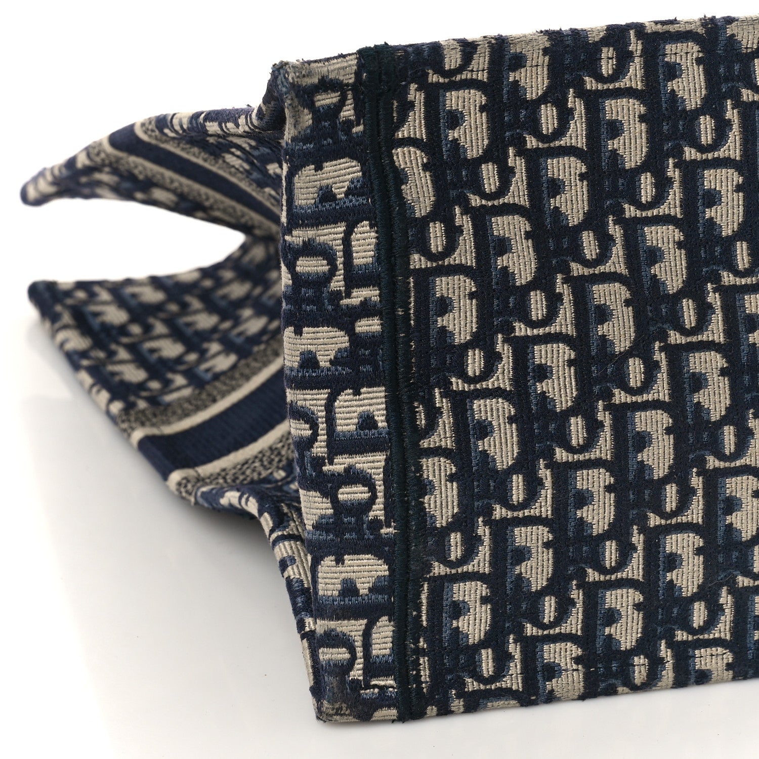 Christian Dior Oblique Large Book Tote Blue Multicolor 7 of 12