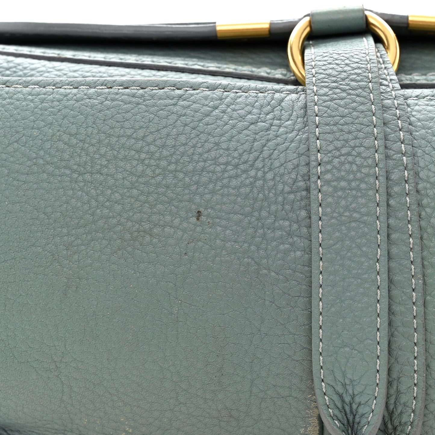 Calfskin Medium Marcie Satchel Fresh Mint