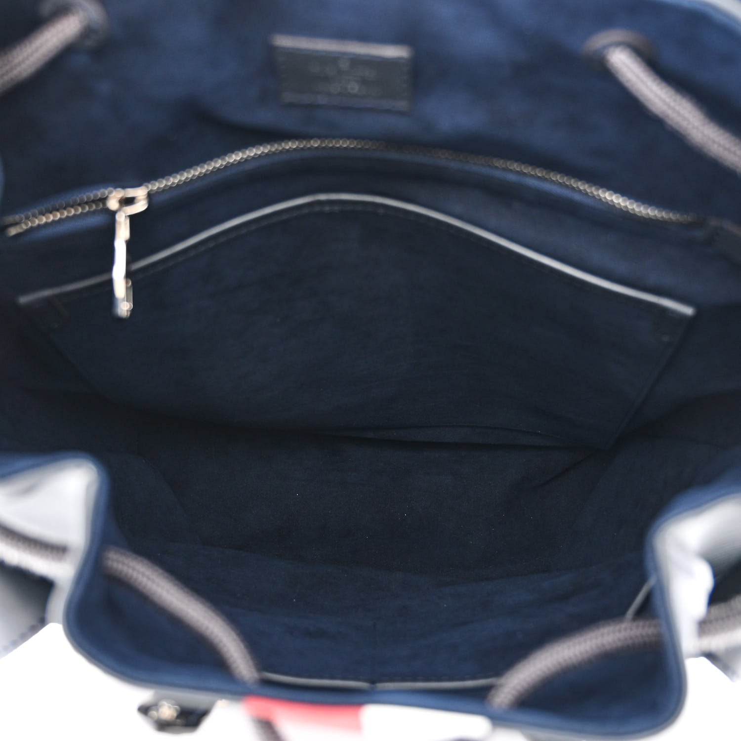 Louis Vuitton Epi Christopher Backpack Navy Stripes 5 of 11