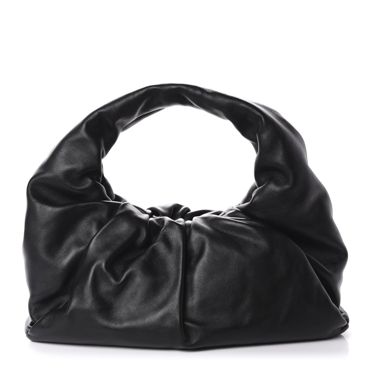 Smooth Butter Calfskin Small The Shoulder Pouch Black