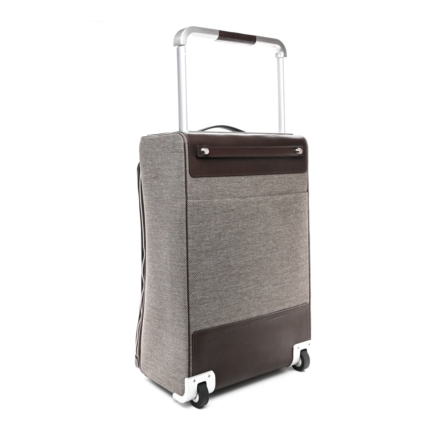 Toile Trousse Caleche Express Carry On Cabine Suitcase Graphite Etoupe