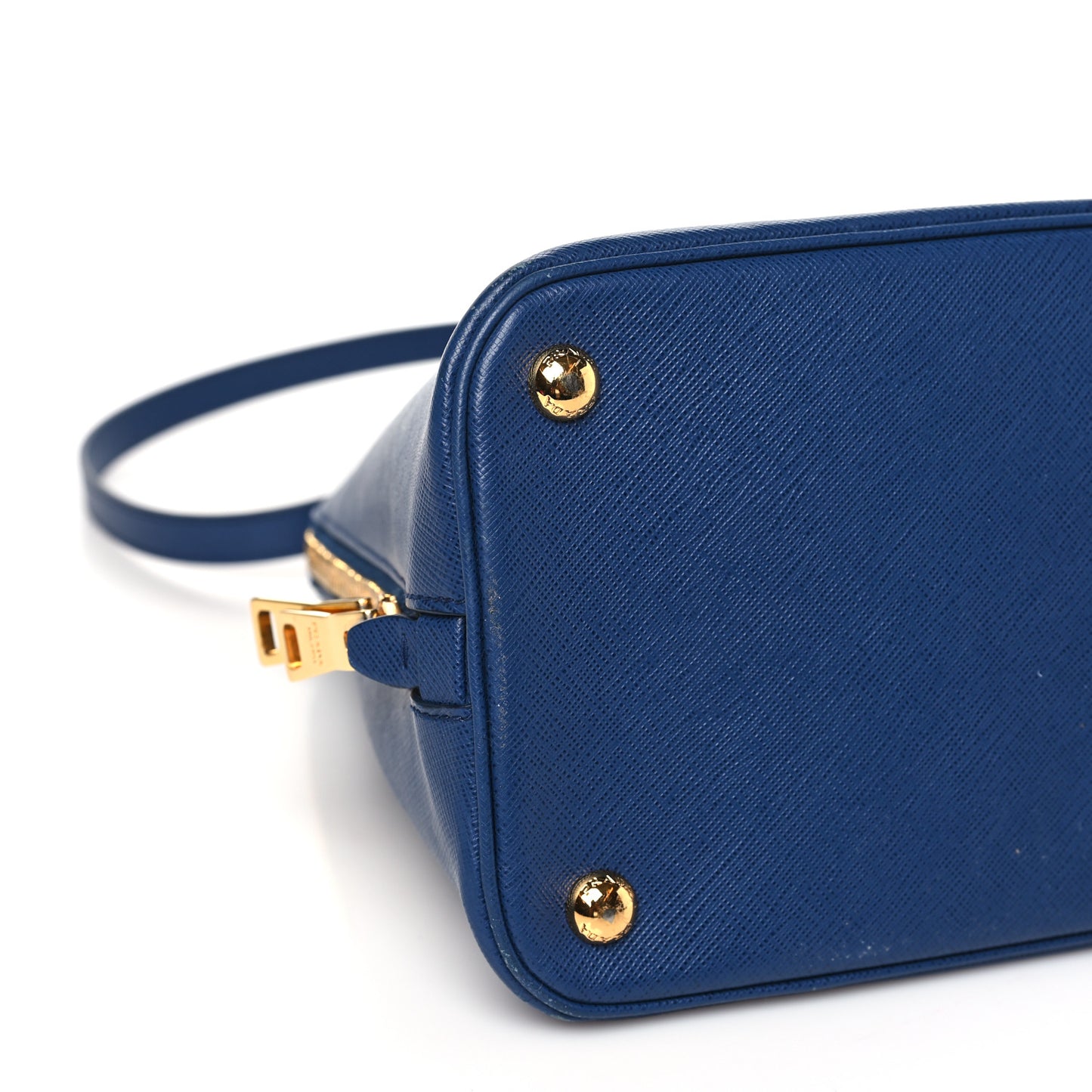 Saffiano Lux Medium Promenade Tote Bluette