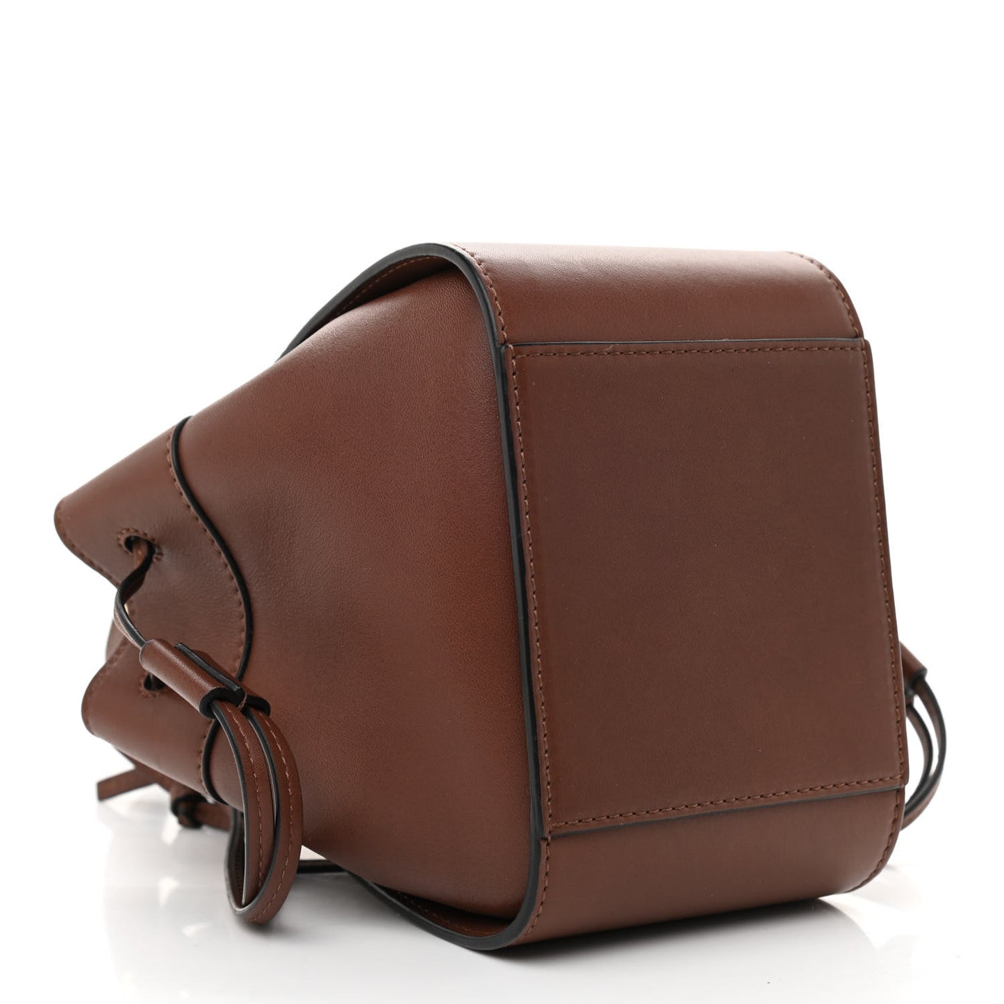 Calfskin Mini Hammock Shoulder Bag Brunette