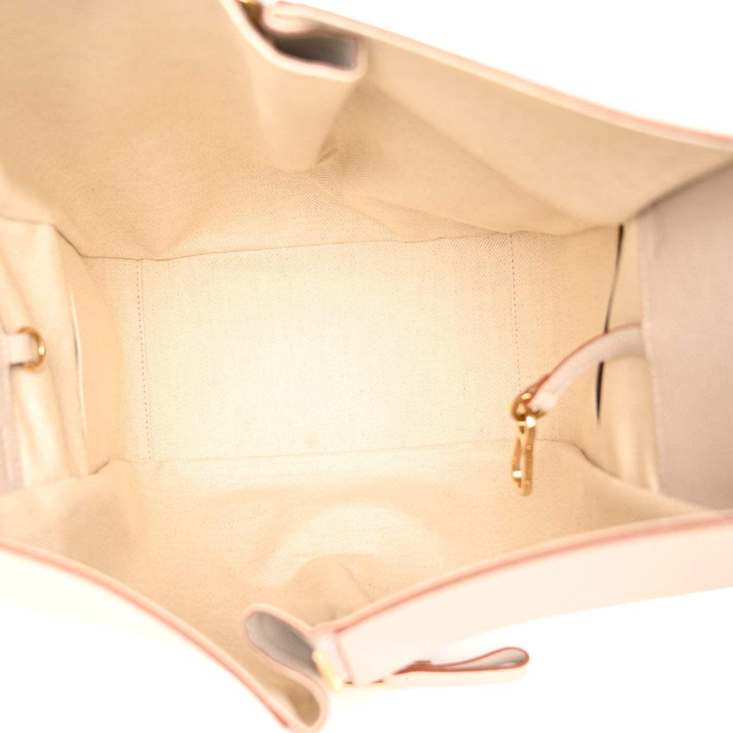 Grained Calfskin Small Hammock Shoulder Bag Light Ghost