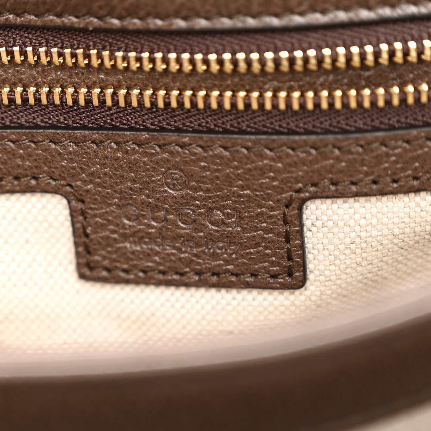 Gucci GG Supreme Monogram Textured Dollar Calfskin Web Medium Blondie Shoulder Flap Bag Beige Ebony New Acero 6 of 10