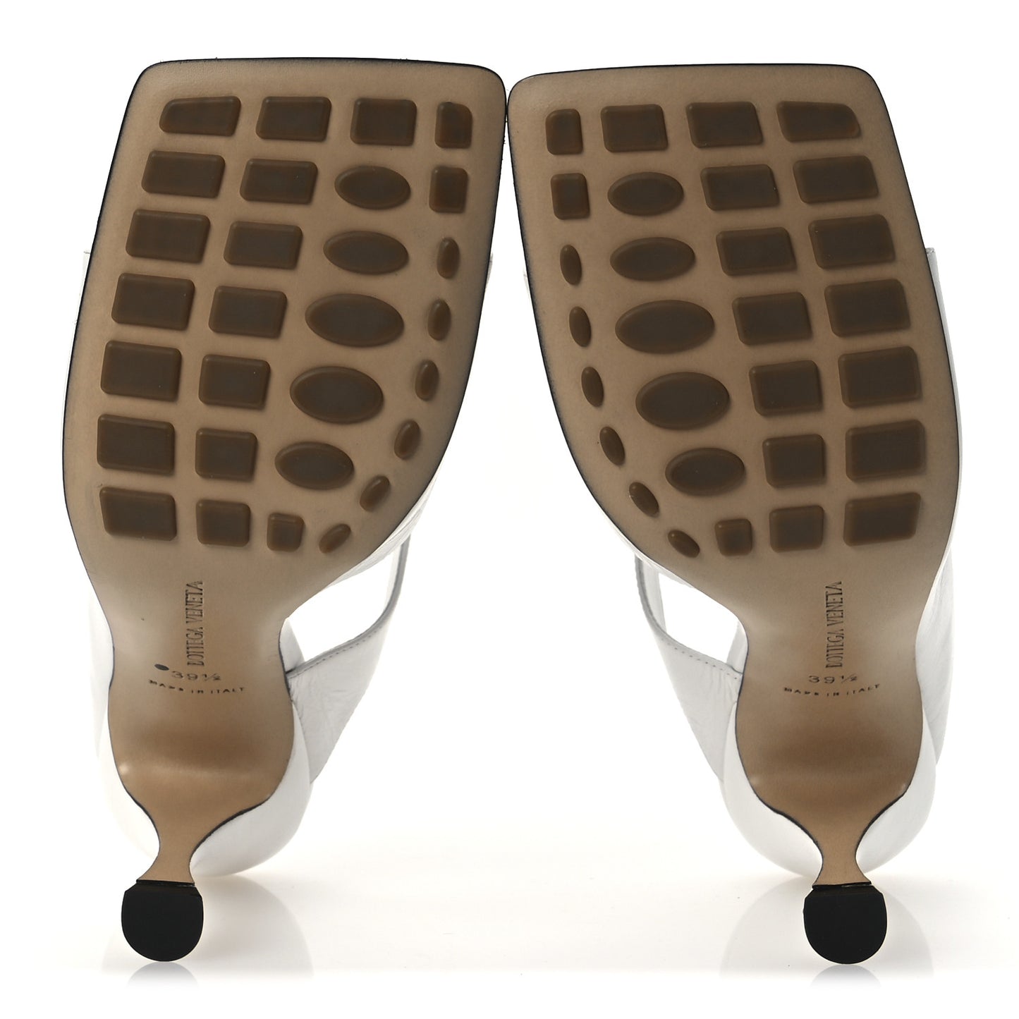 Nappa Crunch Lux Sandals 39.5 Optic White