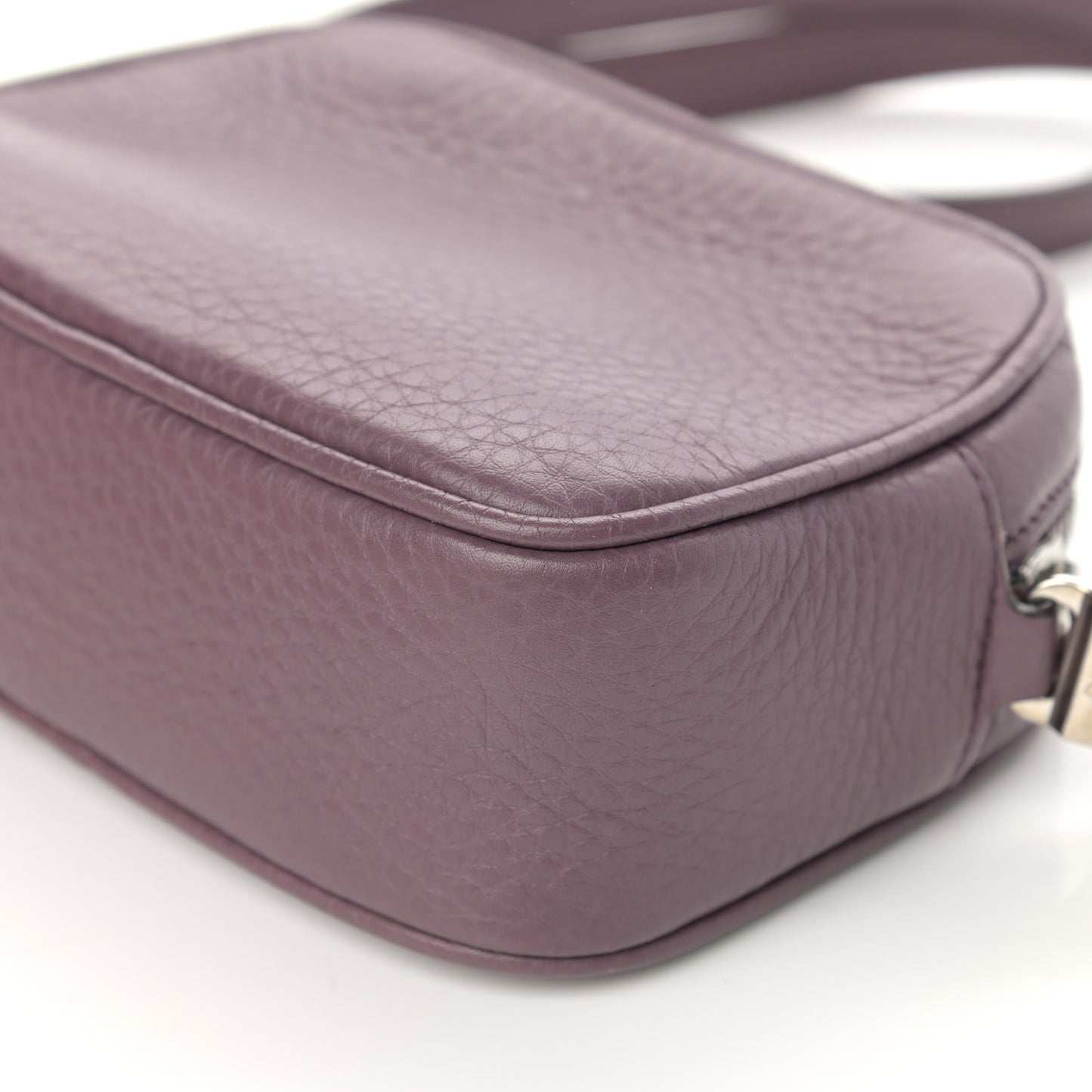 Pebbled Calfskin Children's Mini Soho Disco Messenger Bag Peonia Flower