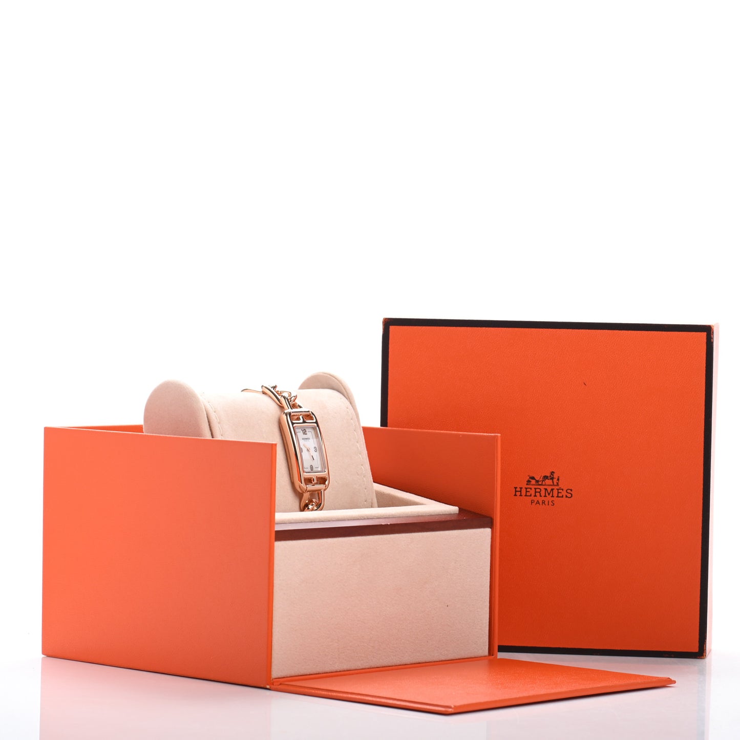 18K Rose Gold Mother of Pearl 17mm Nantucket Quartz Watch