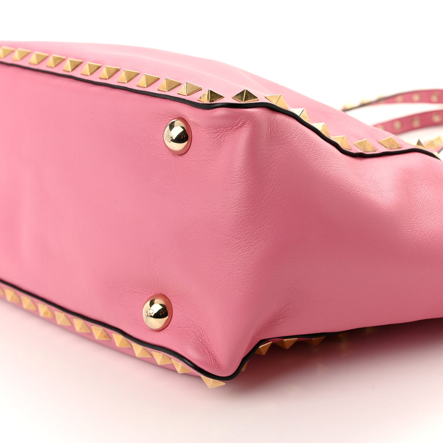 Vitello Small Rockstud Tote Ninphea