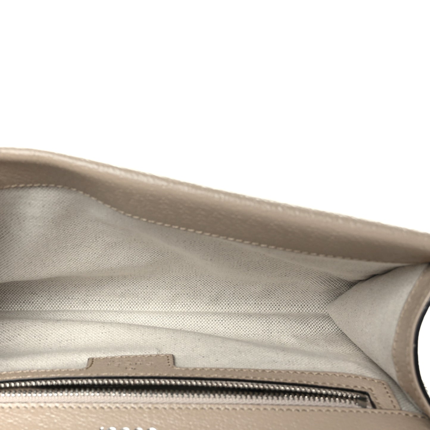 GG Supreme Monogram Textured Dollar Calfskin Dionysus Small Shoulder Bag Beige Mystic White Oatmeal