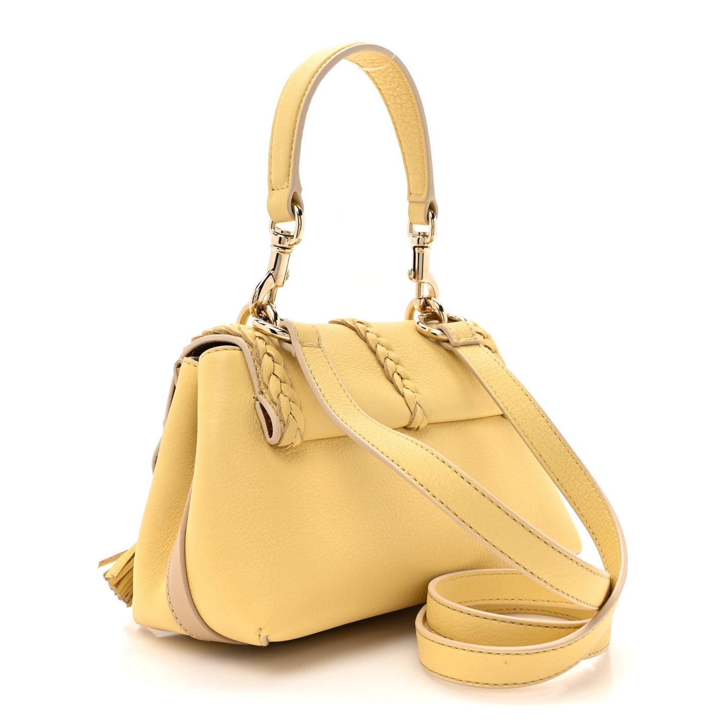 Smooth Calfskin Mini Penelope Soft Shoulder Bag Softy Yellow