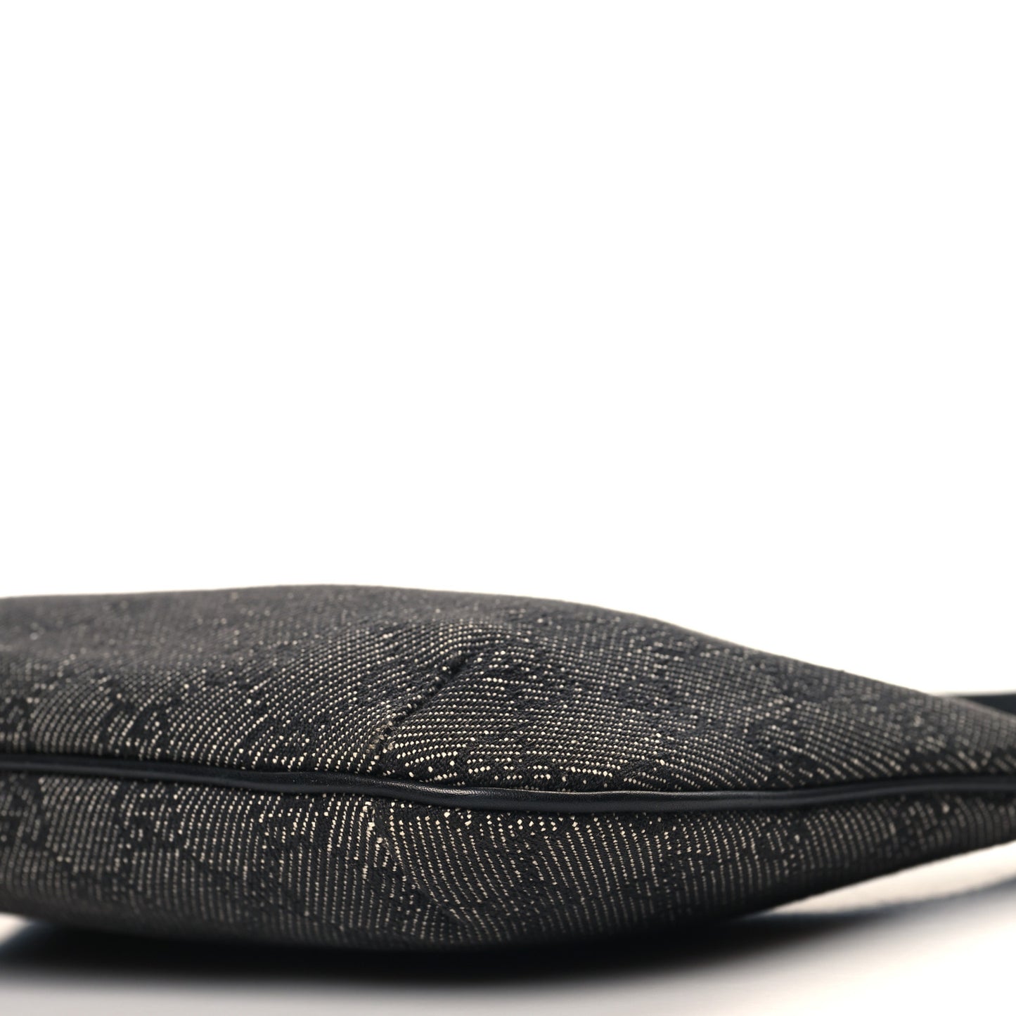Denim Monogram Pochette Black
