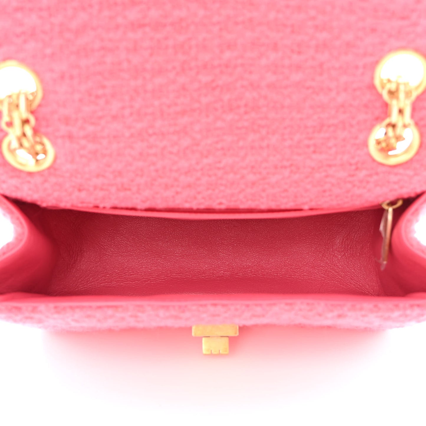 Tweed Quilted 2.55 Reissue Mini Flap Pink