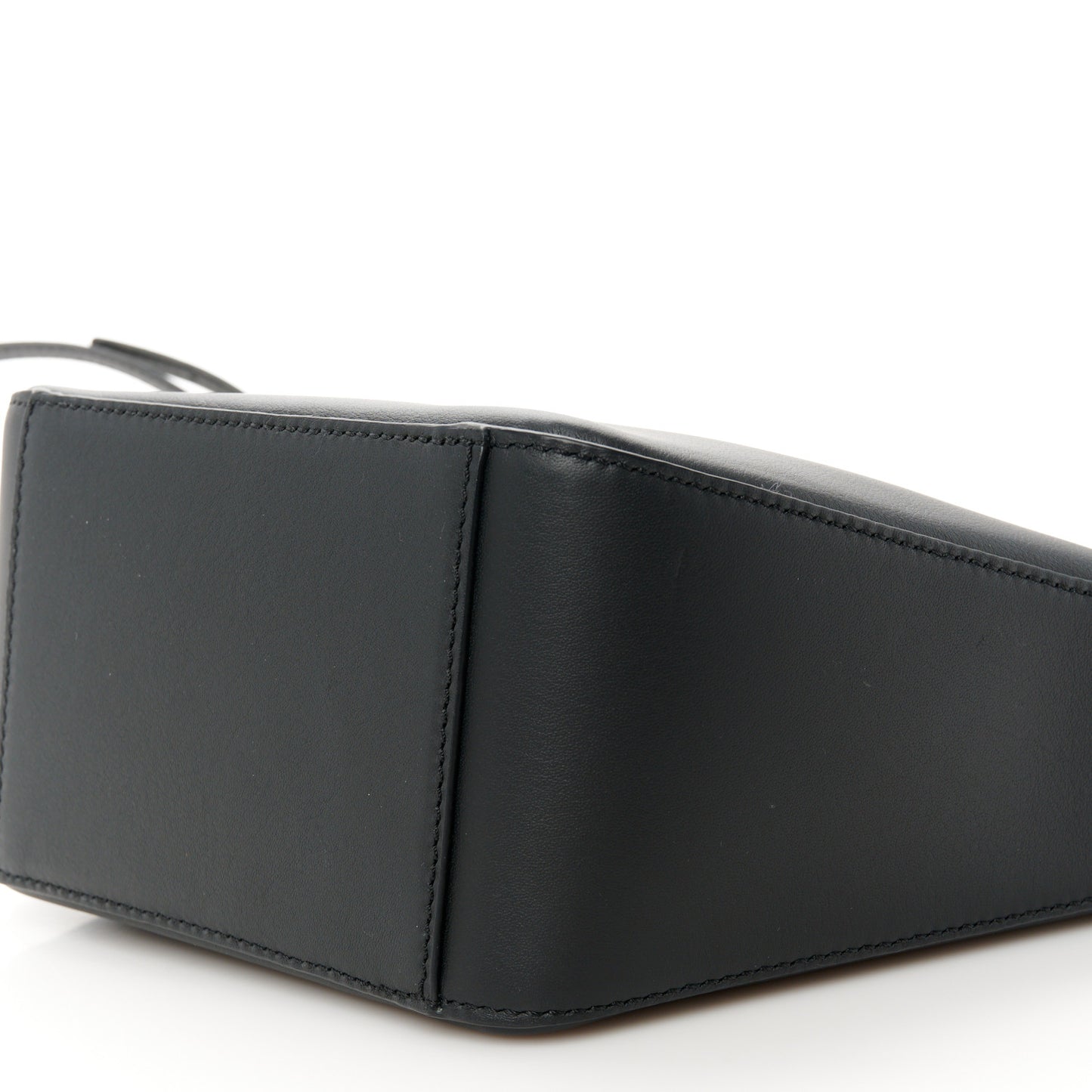 Calfskin Mini Hammock Hobo Black